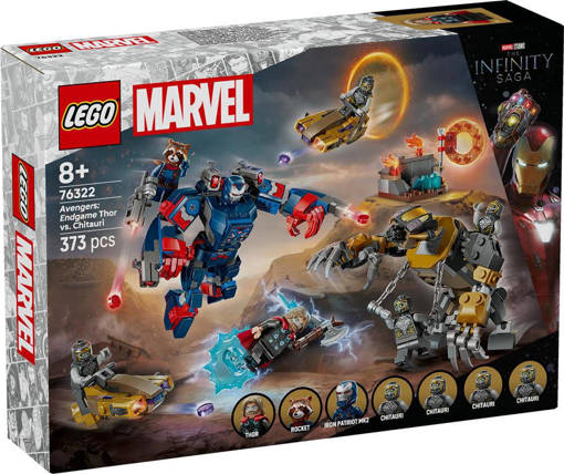 Lego Super Heroes Marvel 76322 Avengers: Endgame Thor contro Chitauri