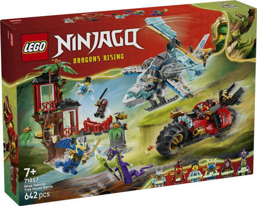 Lego Ninjago 71857 Battaglia alla casa sull’albero con veicolo Ninja