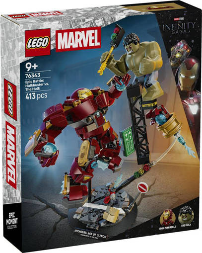 Lego Super Heroes Marvel 76343 Battaglia epica: Hulkbuster vs. The Hulk