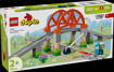 Lego DUPLO Town 10426 Pack di espansione ponte e binari ferroviari