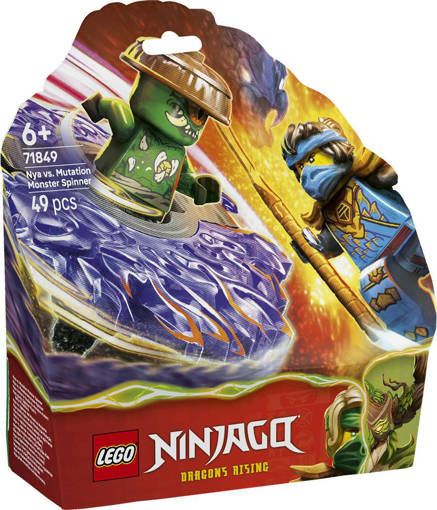 Lego Ninjago 71849 Nya contro Spinner Mostro della Mutazione