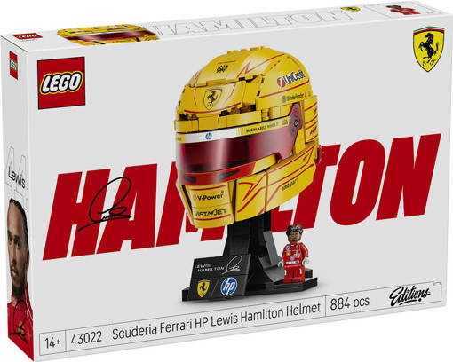 Lego Editions Formula 1 43022 Casco di Lewis Hamilton Scuderia Ferrari HP