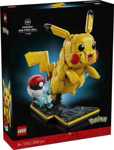 Lego Pokémon 72152 Pikachu e Poké Ball