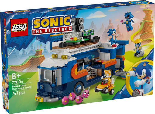Lego Sonic 77006 Camion di comando Team Sonic