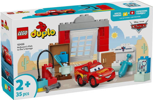 Lego DUPLO Disney TM 10456 La visita di McQueen all’officina di Doc