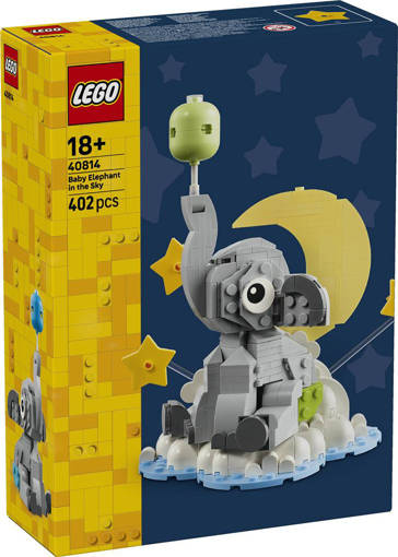 Lego Seasons and Occasions 40814 Elefantino tra le stelle