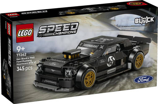 Lego Speed Champions 77262 Ford Mustang ’65 Hoonicorn V1 di Ken Block