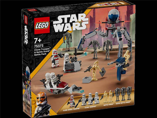 Lego Star Wars TM 75372 Battle PACK Clone Trooper™ e Battle Droid™