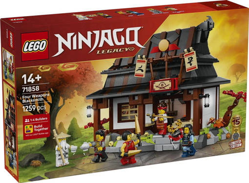 Lego Ninjago 71858 La bottega delle Quattro Armi – 15° anniversario