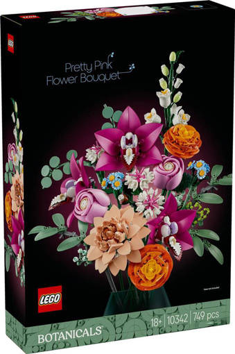 Lego Botanicals 10342 Bouquet di fiori rosa