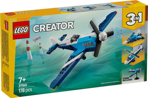 Lego Creator 31160 Velivolo: aereo da competizione