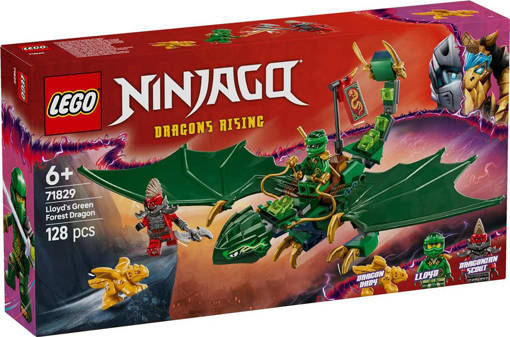 Lego Ninjago 71829 Drago della foresta verde di Lloyd