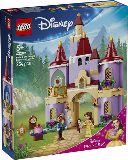 Lego Disney Princess 43289 Belle e il castello incantato della Bestia