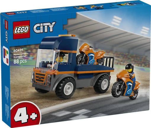 Lego City Great Vehicles 60491 Trasportatore di moto