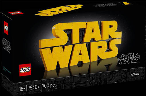 Lego Star Wars TM 75407 Logo Star Wars™ in mattoncini