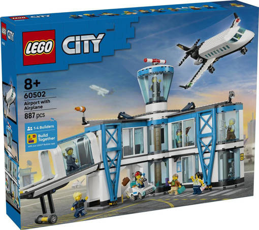 Lego My City 60502 Aeroporto con aereo
