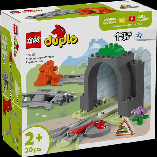 Lego DUPLO Town 10425 Pack di espansione tunnel e binari ferroviari