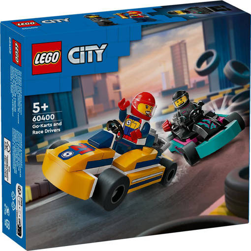 Lego City Great Vehicles 60400 Go-kart e piloti