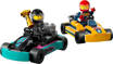 Lego City Great Vehicles 60400 Go-kart e piloti