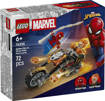 Lego Super Heroes Marvel 76335 Spider-Man vs. Ghost Rider in motocicletta