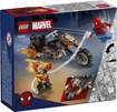 Lego Super Heroes Marvel 76335 Spider-Man vs. Ghost Rider in motocicletta