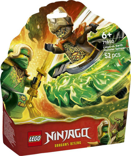 Lego Ninjago 71850 Lloyd contro Spinner Mostro della Terra
