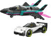 Lego City Great Vehicles 60489 Jet contro Auto sportiva
