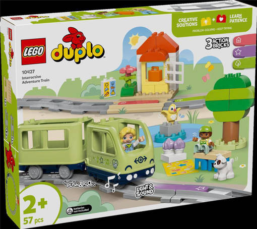 Lego DUPLO Town 10427 Treno d’avventura interattivo