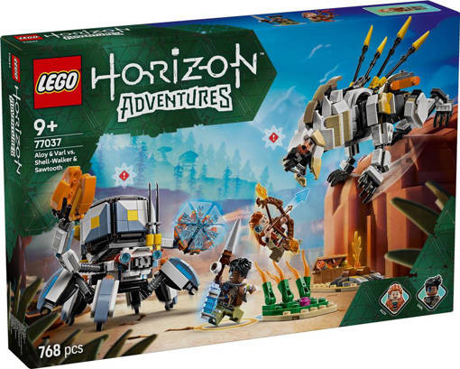 Lego Horizon 77037 Aloy e Varl contro Arcapode e Secodonte