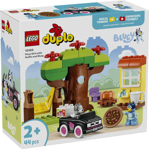 Lego DUPLO Bluey 10469 Pizzaiole con Muffin e Bluey