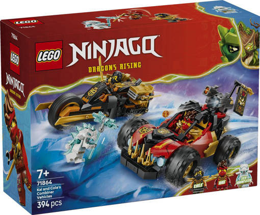 Lego Ninjago 71864 Veicoli combinanti di Kai e Cole