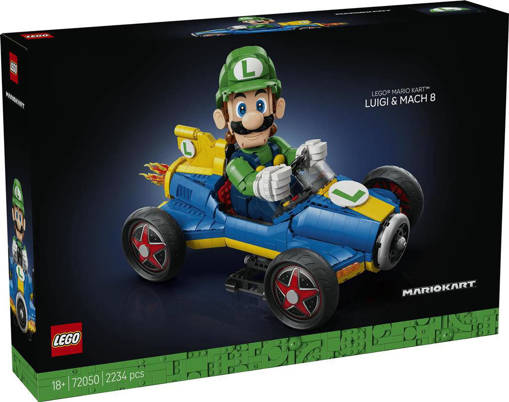 Lego Super Mario 72050 Mario Kart™: Luigi e Mach 8