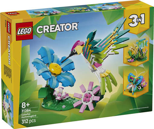 Lego Creator 31384 Animali selvatici: colibrì variopinto