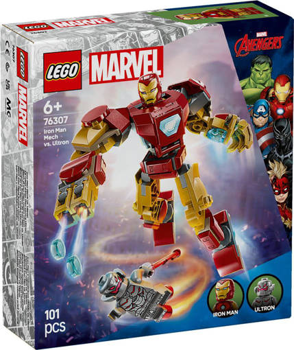 Lego Super Heroes Marvel 76307 Mech di Iron Man contro Ultron