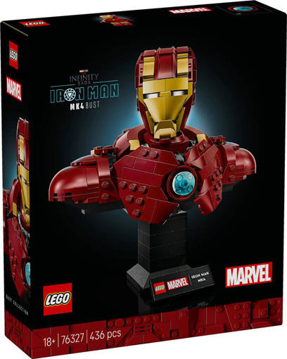 Lego Super Heroes Marvel 76327 Busto di Iron Man MK4