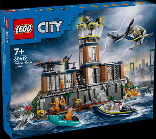 Lego City Police 60419 Prigione sull’isola della polizia