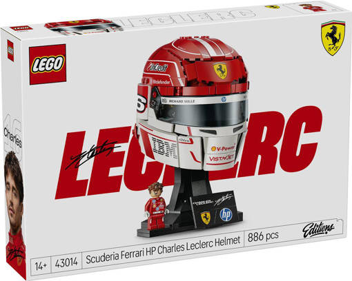 Lego Editions Formula 1 43014 Casco di Charles Leclerc Scuderia Ferrari HP