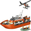 Lego City Exploration 60504 Motoscafo di soccorso ed elicottero della Guardia Costiera