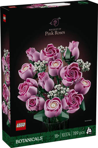 Lego Botanicals 10374 Bouquet di rose rosa