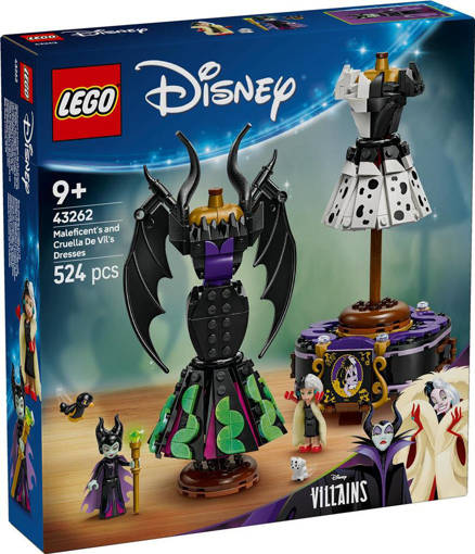 Lego Disney Classic 43262 Abiti di Malefica e Crudelia De Mon