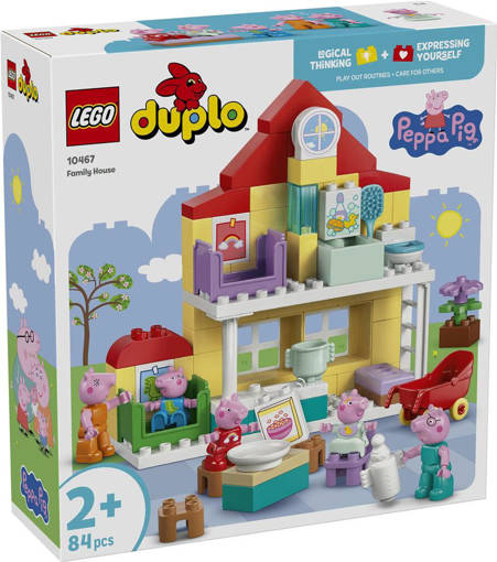 Lego DUPLO Peppa Pig 10467 Villetta familiare