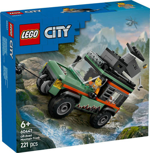 Lego City Great Vehicles 60447 Fuoristrada di montagna 4x4