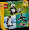 Lego Creator 31165 Animali selvatici: famiglia di panda