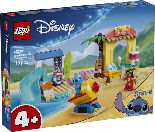 Lego Disney Classic 43280 Divertimento in spiaggia con Lilo e Stitch