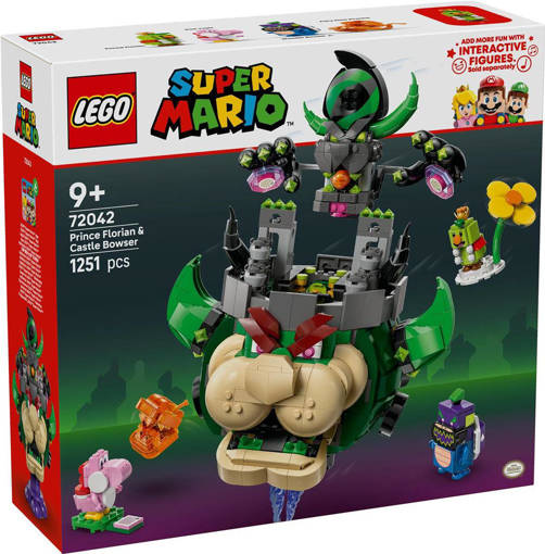 Lego Super Mario 72042 Principe Florian e Bowser castello