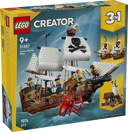 Lego Creator 31387 Iconica nave da pirata