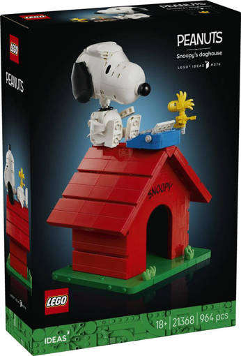 Lego Ideas 21368 Peanuts: la cuccia di Snoopy