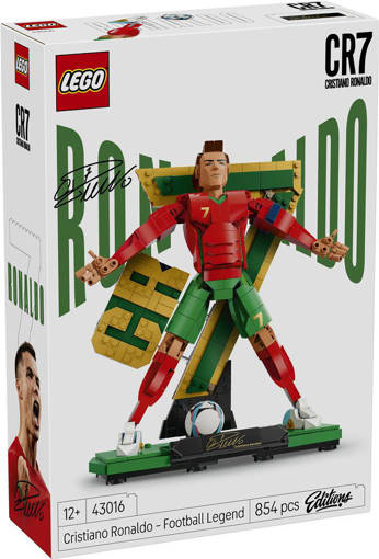 Lego Editions Football 43016 Cristiano Ronaldo – Leggenda del calcio