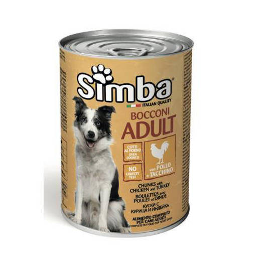 Simba Cane Bocconcini 1230 gr, Pollo e Tacchino