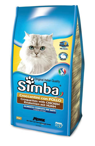 Simba Gatto Croccantini 2 kg, con Pollo